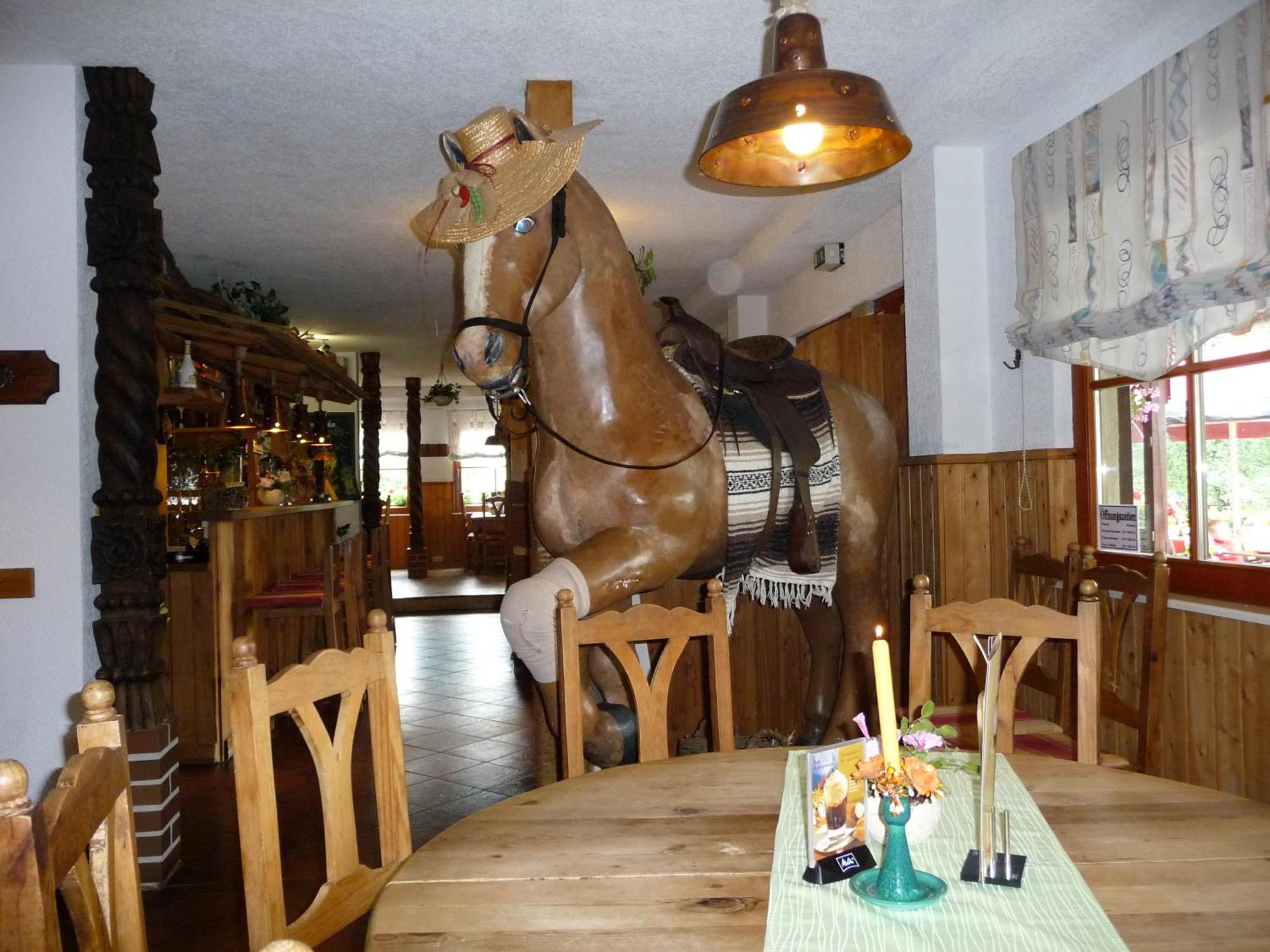 Steakhouse & Pension Crazy Horse Suhl Exteriér fotografie