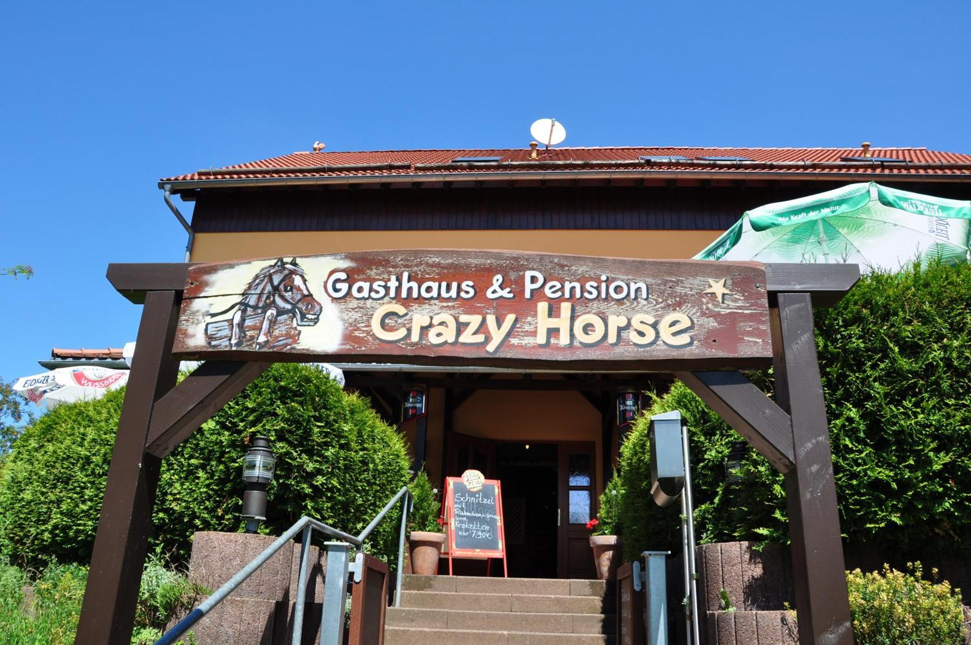 Steakhouse & Pension Crazy Horse Suhl Exteriér fotografie